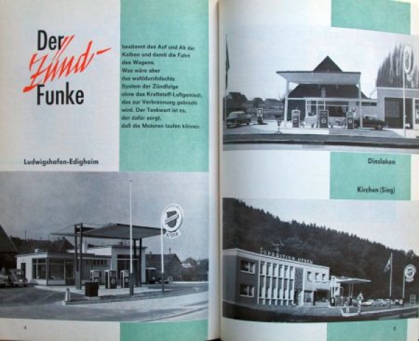 Rheinpreussen "Der Zuendschluessel" Gasstation-Magazine complete vintage 1964 binding (7648)